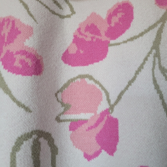 Rachel Zoe Pink Floral Hoodie - Picture 3 of 7